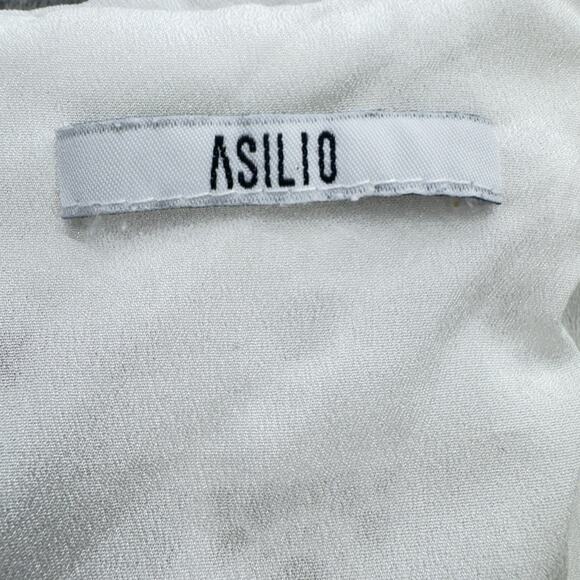 Asilio Womens Back With A Vengeance Size *XS* White Crochet Lace Bride Wedding - Picture 5 of 16